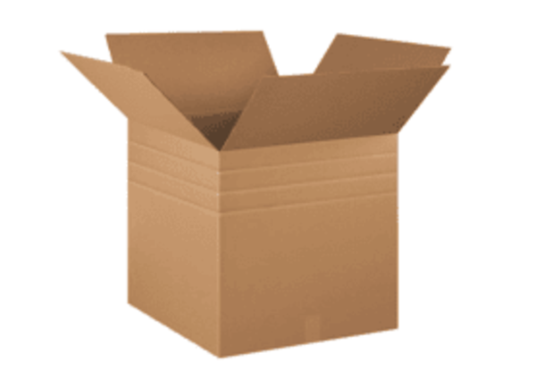 20" x 20" x 20" Variable Depth Corrugated Box | TexanBox